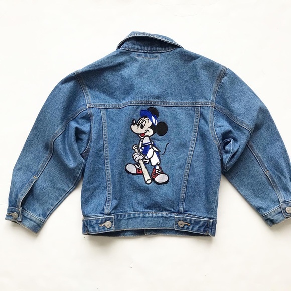 Vintage Angel Bait Mickey Mouse denim jacket 14Y - Picture 7 of 7